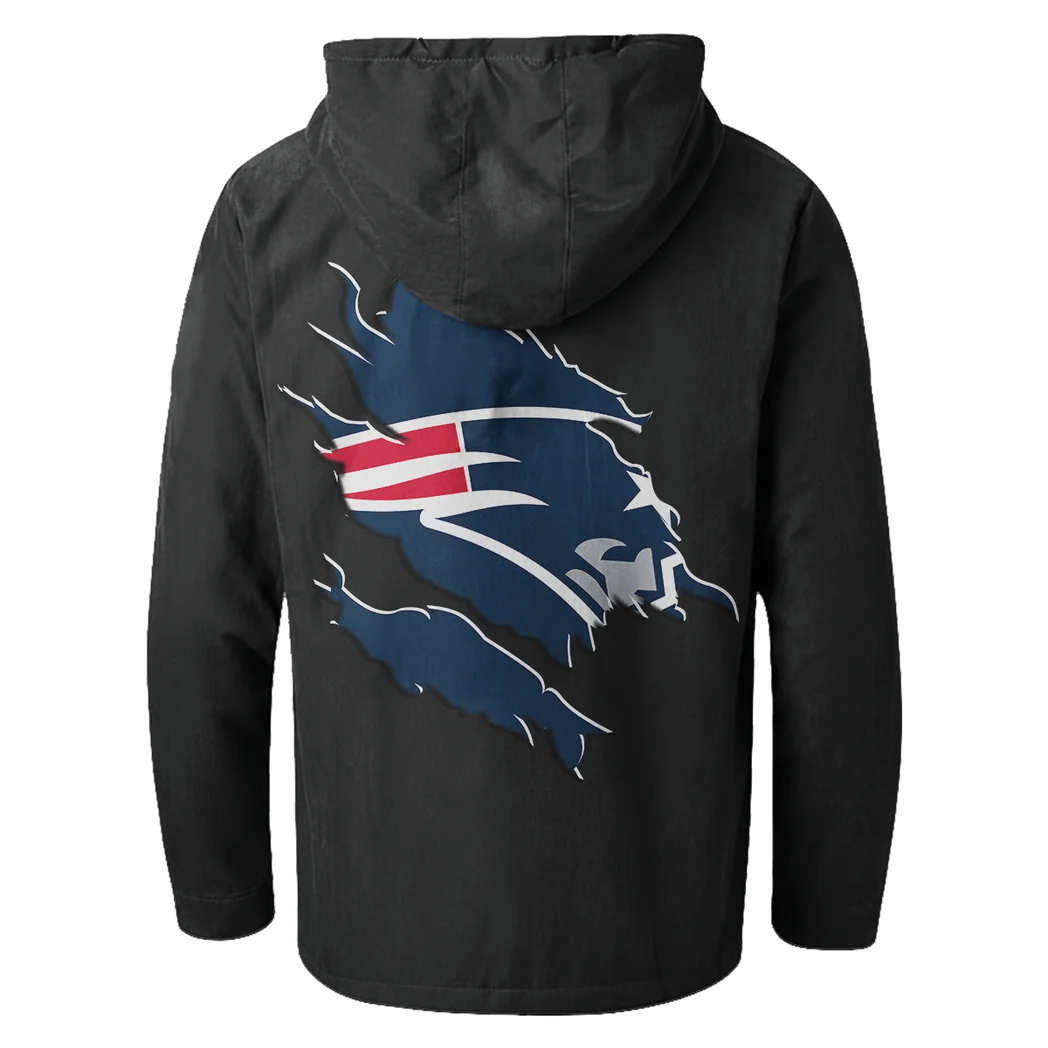 Revolution Fans Flannel Hoodie, Essential Fan Flannel Hoodie HVN1462NP - Black - Image 3