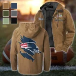 Revolution Fans Flannel Hoodie, Essential Fan Flannel Hoodie HVN1462NP - Camel