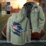 Revolution Fans Flannel Hoodie, Essential Fan Flannel Hoodie HVN1462NP - Light Green