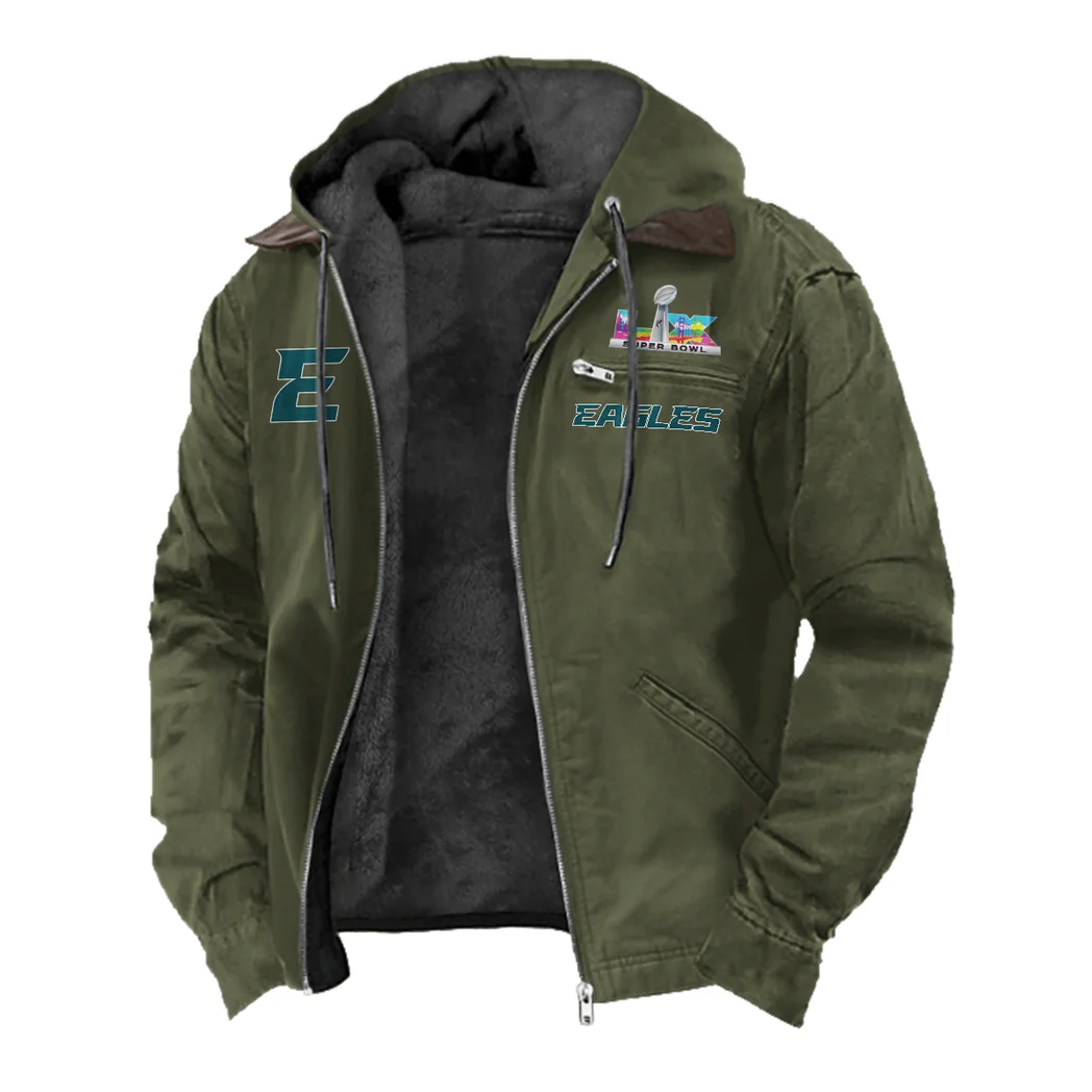 Green Pride Flannel Hoodie, Cold Game Day Hoodie HVN1462PE - Green - Image 2