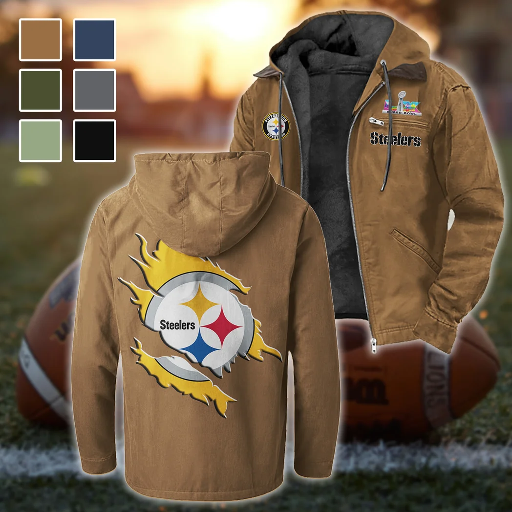 Game Day Squad Flannel Hoodie, Supporter Spirit Hooded Flannel HVN1462PS - Camel
