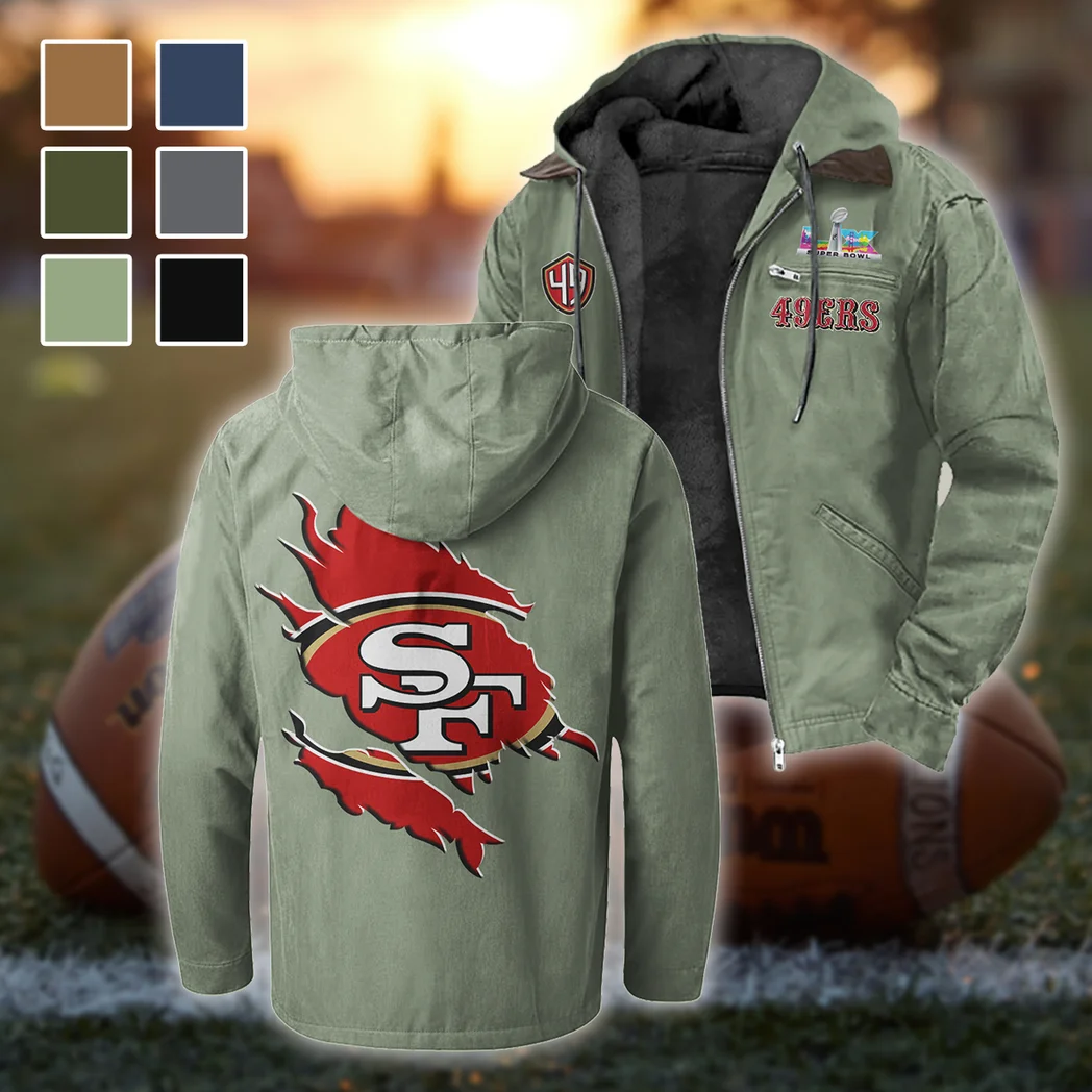 Bay Area Faithful Flannel Hoodie, Athletic Lifestyle Fan Hoodie HVN1462SF - Light Green