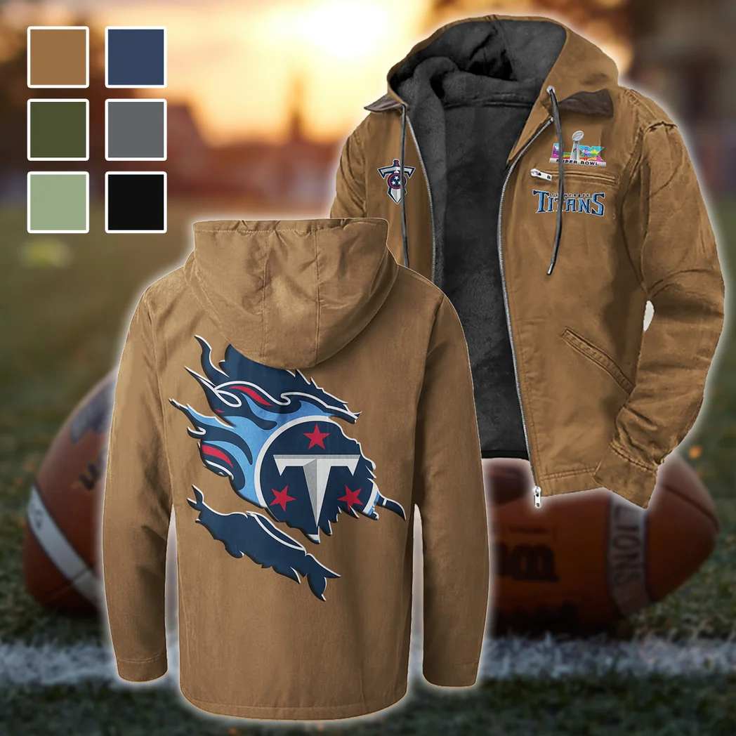 Titan Crew Flannel Hoodie, Everyday Game Fan Hoodie HVN1462TT - Camel