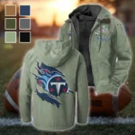 Titan Crew Flannel Hoodie, Everyday Game Fan Hoodie HVN1462TT - Light Green