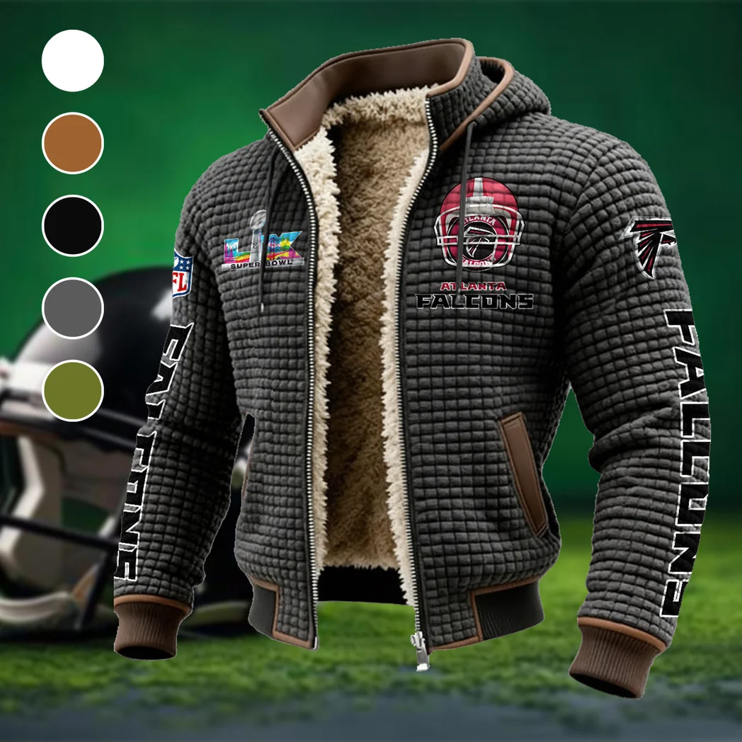 Game Day Fliers Fleece-Lined Hooded Jacket, Dynamic Training Hooded Shell HVN1463AF - Grey
