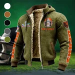 Fan Cubs Squad Fleece-Lined Hooded Jacket, Endurance Sport Thermal Hoody HVN1463CB - Green