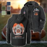 Fan Roar Squad Flannel Hoodie, Fan Squad Flannel Hoodie HVN1463CI - Black