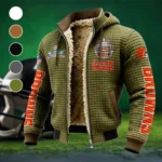 Game Day Howl Fleece-Lined Hooded Jacket, Alpine Ascent Hooded Jacket HVN1463CL - Green