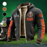 Game Day Howl Fleece-Lined Hooded Jacket, Alpine Ascent Hooded Jacket HVN1463CL - Grey