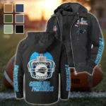 Match Day Prowlers Flannel Hoodie, Team Spirit Flannel Hoodie HVN1463CP - Black