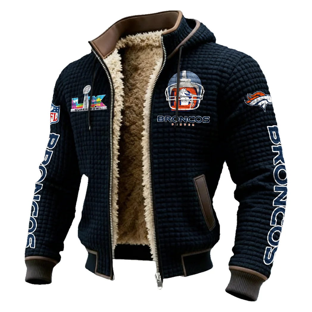 Victory Spurs Fleece-Lined Hooded Jacket, Peak Performance Hooded Shell HVN1463DB - Black - Image 2