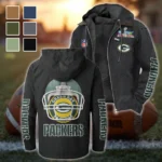 Match Day Fans Flannel Hoodie, Supporter Spirit Hooded Flannel HVN1463GP - Black