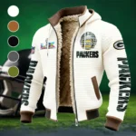 Match Day Fans Fleece-Lined Hooded Jacket, Weather-Shield Fleece Hoody HVN1463GP - White