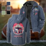 Blue Pride Flannel Hoodie, Athletic Lifestyle Fan Hoodie HVN1463HT - Navy Blue