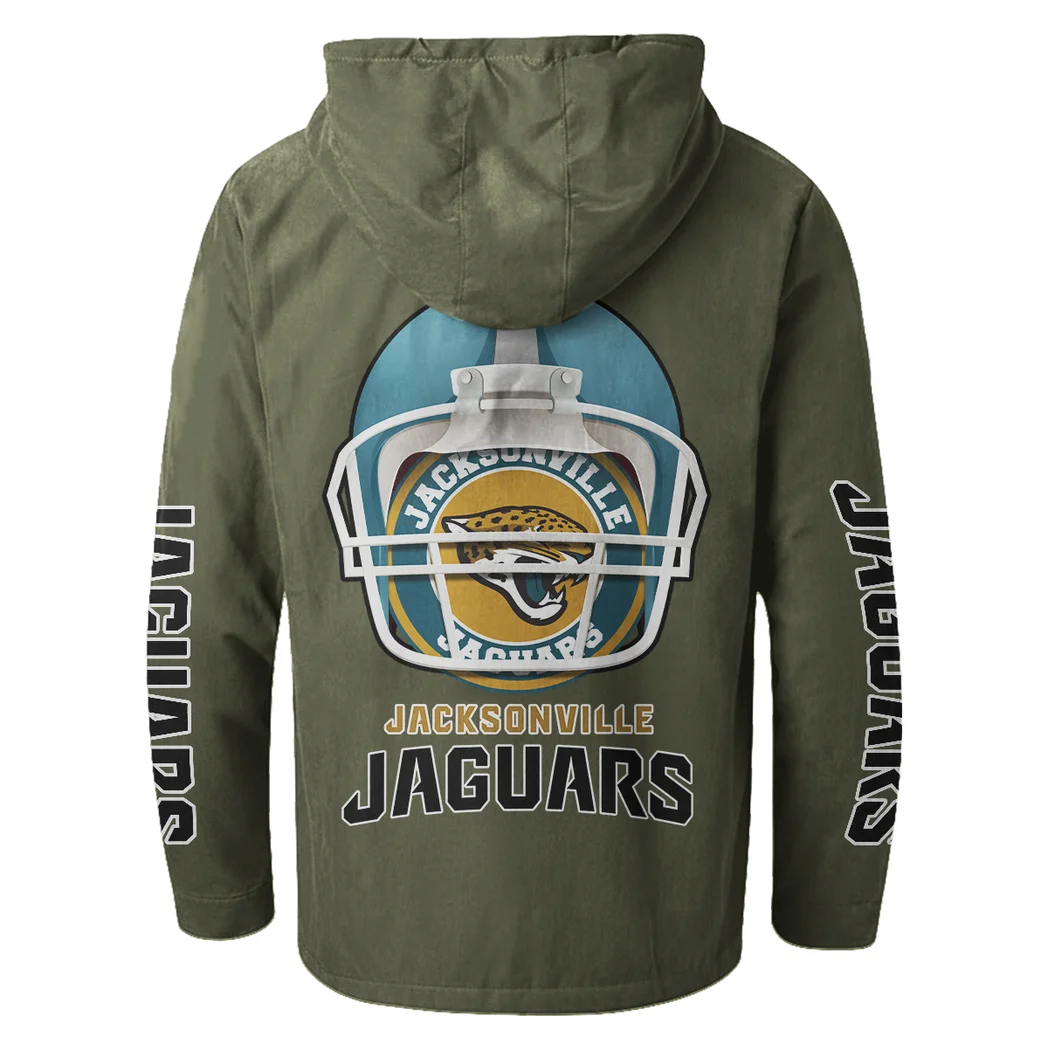 Fan Feline Squad Flannel Hoodie, All-Season Fan Hoodie HVN1463JJ - Green - Image 3