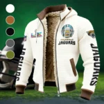 Fan Feline Squad Fleece-Lined Hooded Jacket, Arctic Protection Hooded Zip HVN1463JJ - White