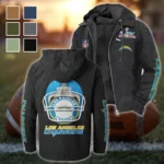 LA Squad Flannel Hoodie, Game Ready Flannel Hoodie HVN1463LC - Black
