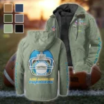 LA Squad Flannel Hoodie, Game Ready Flannel Hoodie HVN1463LC - Light Green