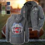 Revolution Fans Flannel Hoodie, Essential Fan Flannel Hoodie HVN1463NP - Gray