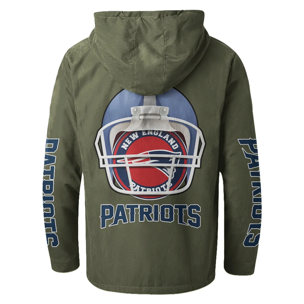 Revolution Fans Flannel Hoodie, Essential Fan Flannel Hoodie HVN1463NP - Green - Image 3