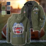 Revolution Fans Flannel Hoodie, Essential Fan Flannel Hoodie HVN1463NP - Green