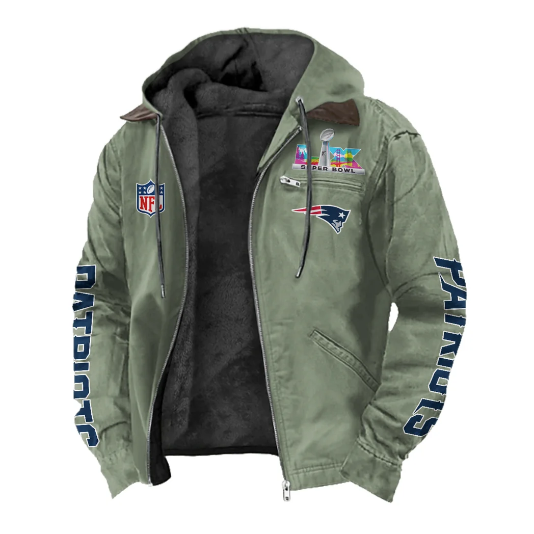 Revolution Fans Flannel Hoodie, Essential Fan Flannel Hoodie HVN1463NP - Light Green - Image 2