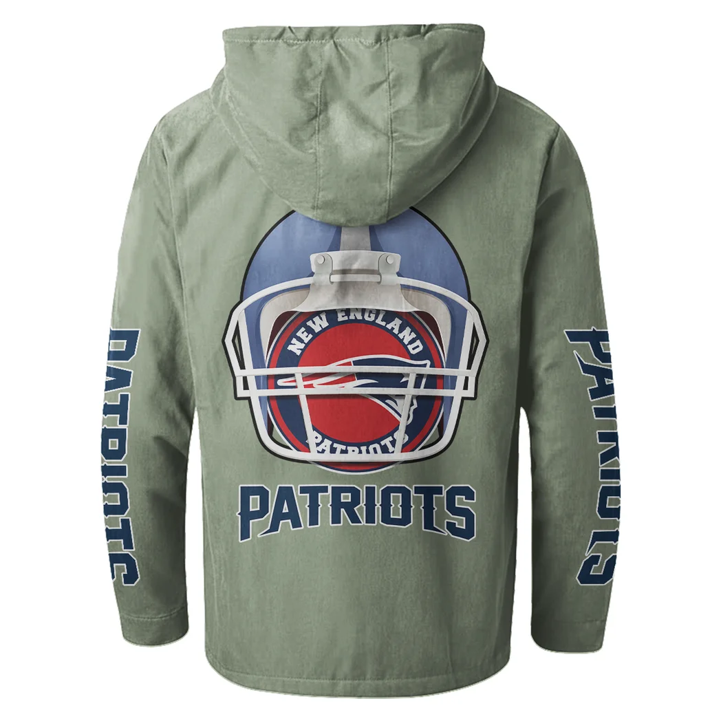 Revolution Fans Flannel Hoodie, Essential Fan Flannel Hoodie HVN1463NP - Light Green - Image 3
