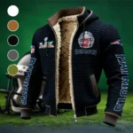 Revolution Fans Fleece-Lined Hooded Jacket, Heavyweight Cozy Sport Shell HVN1463NP - Black