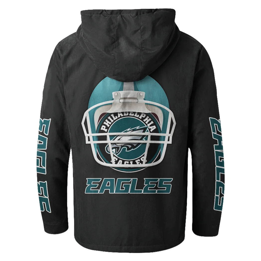 Game Day Squad Flannel Hoodie, Cold Game Day Hoodie HVN1463PE - Black - Image 3
