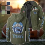 Music City Squad Flannel Hoodie, Everyday Game Fan Hoodie HVN1463TT - Green
