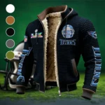 Music City Squad Fleece-Lined Hooded Jacket, Warmth-Lock Fleece-Lined Zip HVN1463TT - Black