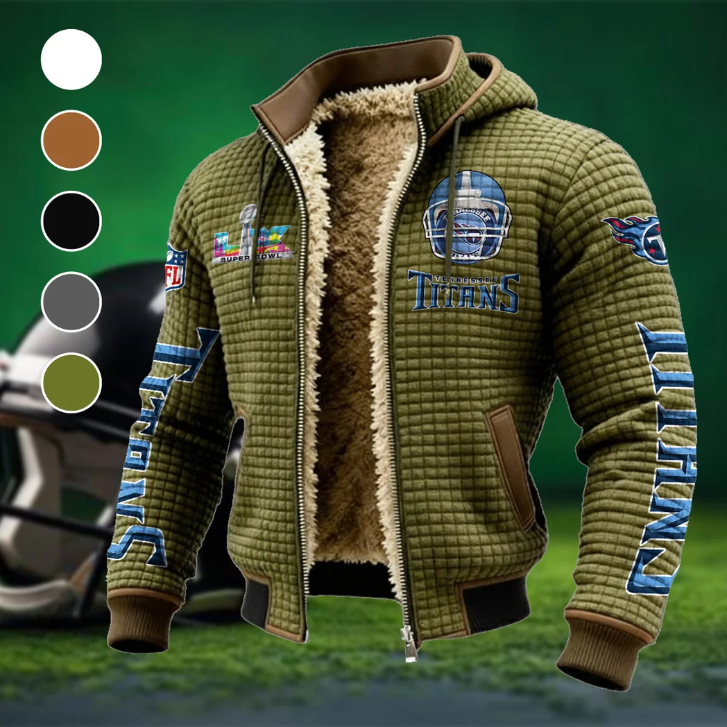 Music City Squad Fleece-Lined Hooded Jacket, Warmth-Lock Fleece-Lined Zip HVN1463TT - Green