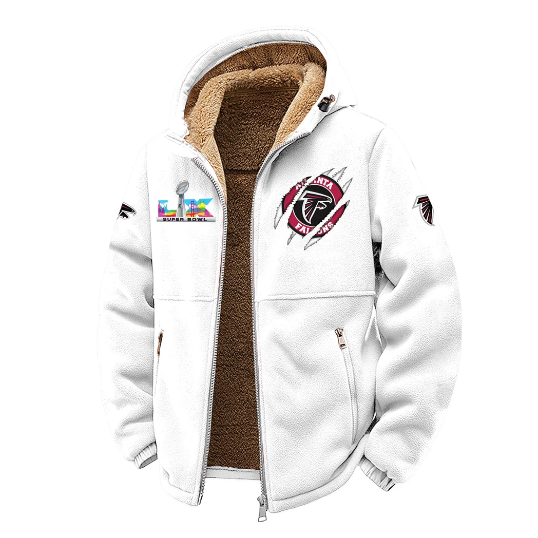 Game Day Fliers Winter Fleece Jacket, Arctic Expedition Fleece HVN1464AF - White - Image 2