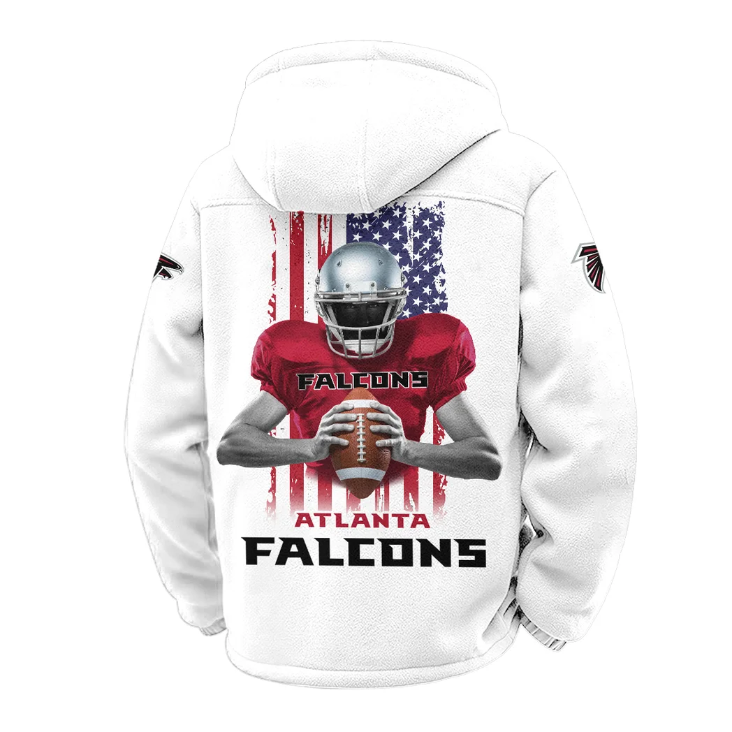 Game Day Fliers Winter Fleece Jacket, Arctic Expedition Fleece HVN1464AF - White - Image 3