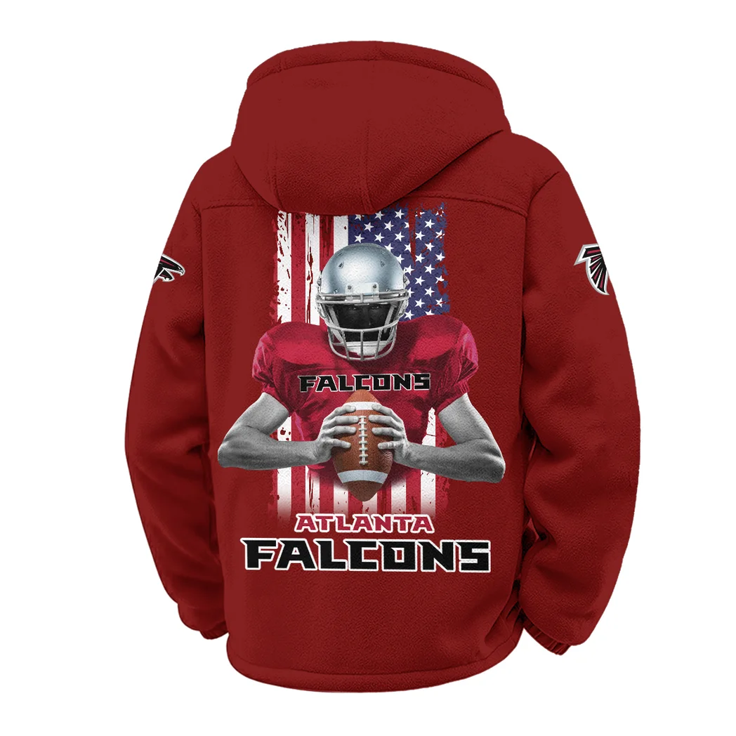 Game Day Fliers Winter Fleece Jacket, Arctic Expedition Fleece HVN1464AF - Wine - Image 3