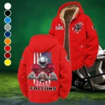 Game Day Fliers Winter Fleece Jacket, Arctic Expedition Fleece HVN1464AF - Red