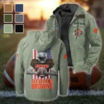 Game Day Howl Flannel Hoodie, Everyday Supporter Hooded Flannel HVN1464CL - Light Green