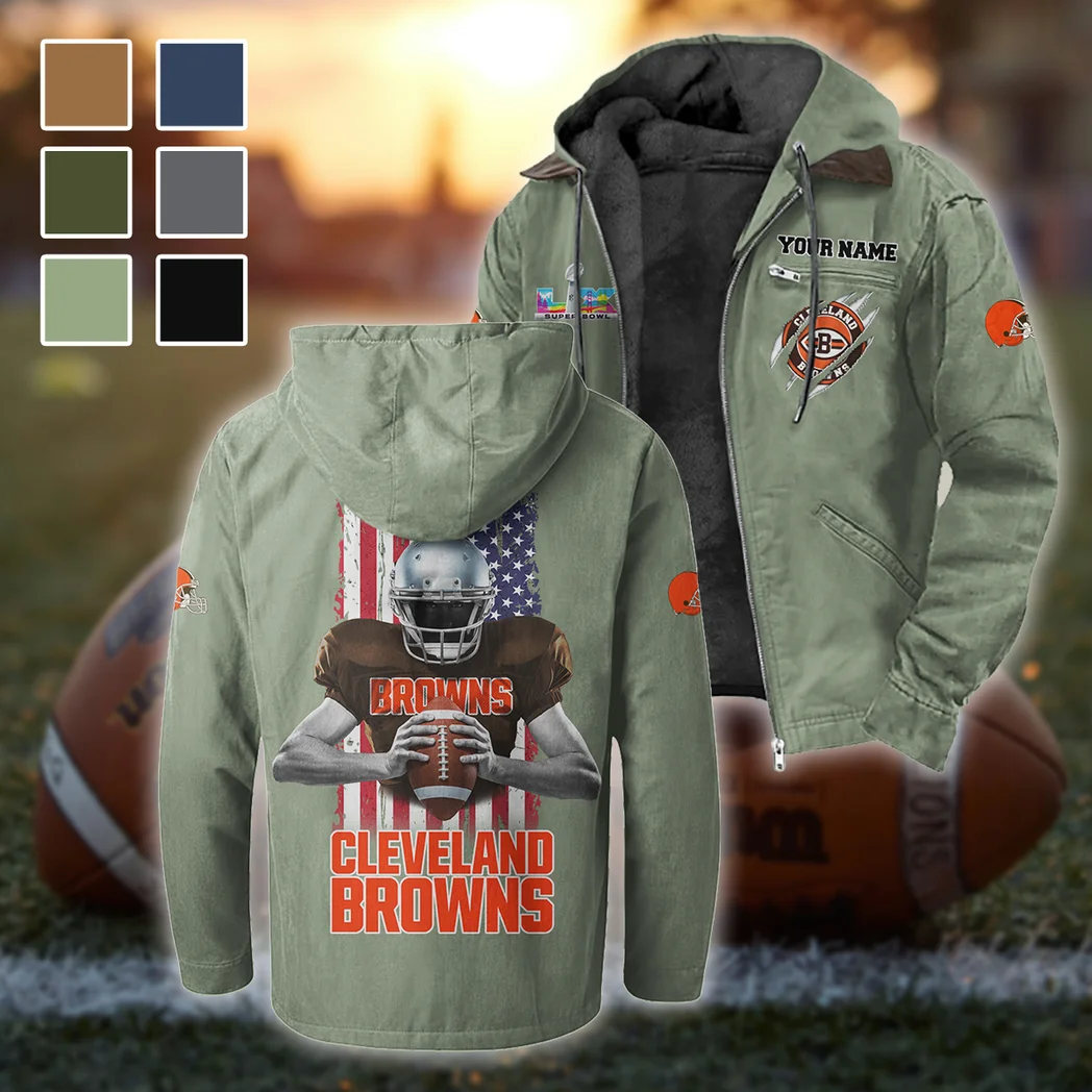 Game Day Howl Flannel Hoodie, Everyday Supporter Hooded Flannel HVN1464CL - Light Green