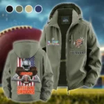 Game Day Howl Fleece Windbreaker Jacket, Essential Cold & Wind Barrier HVN1464CL - Green