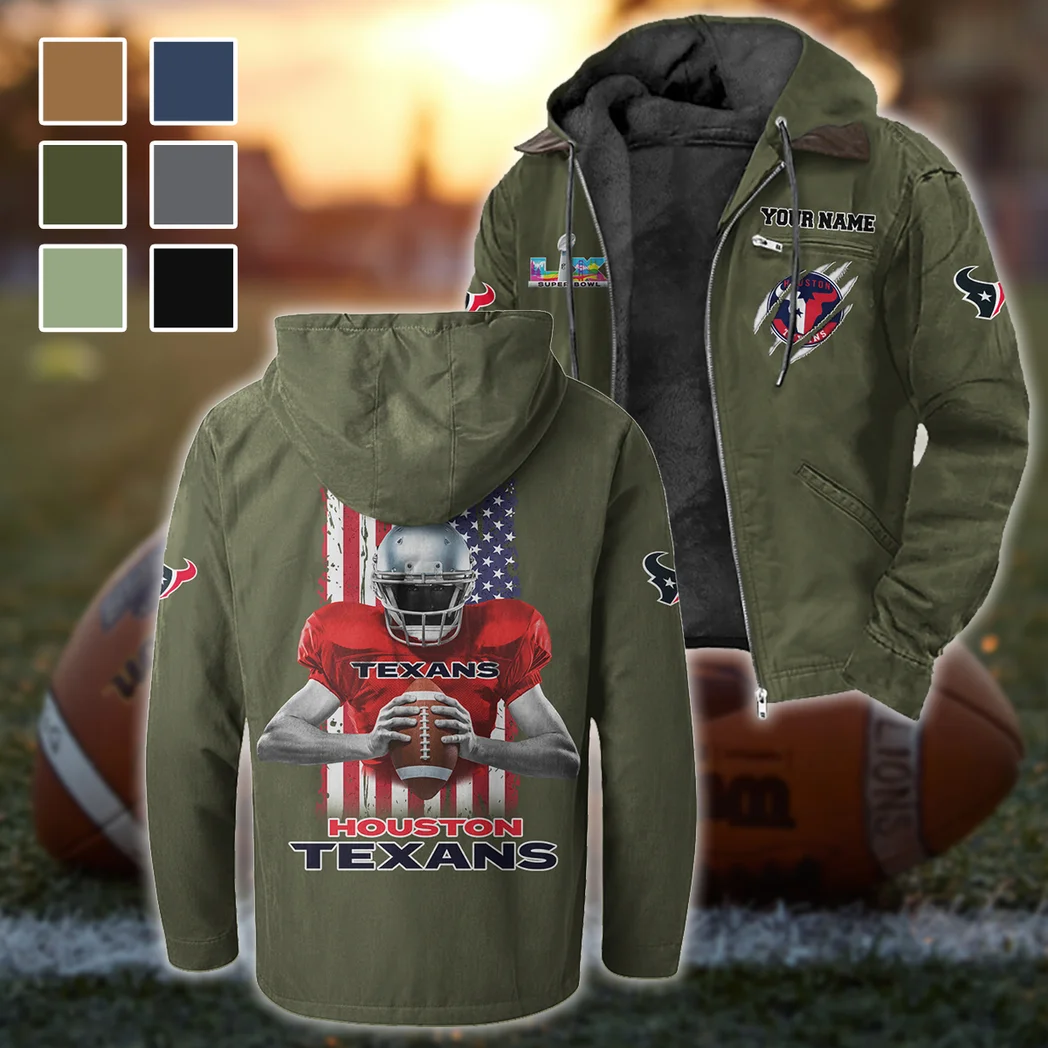 Blue Pride Flannel Hoodie, Athletic Lifestyle Fan Hoodie HVN1464HT - Green