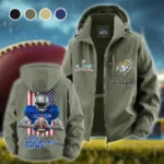 Game Day Herd Fleece Windbreaker Jacket, Expedition Wind Fleece HVN1464LA - Green