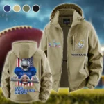Game Day Herd Fleece Windbreaker Jacket, Expedition Wind Fleece HVN1464LA - Khaki