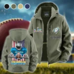 LA Squad Fleece Windbreaker Jacket, Mountain Ascent Windbreaker HVN1464LC - Green