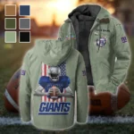 Football Giant Crew Flannel Hoodie, Everyday Game Fan Hoodie HVN1464NG - Light Green