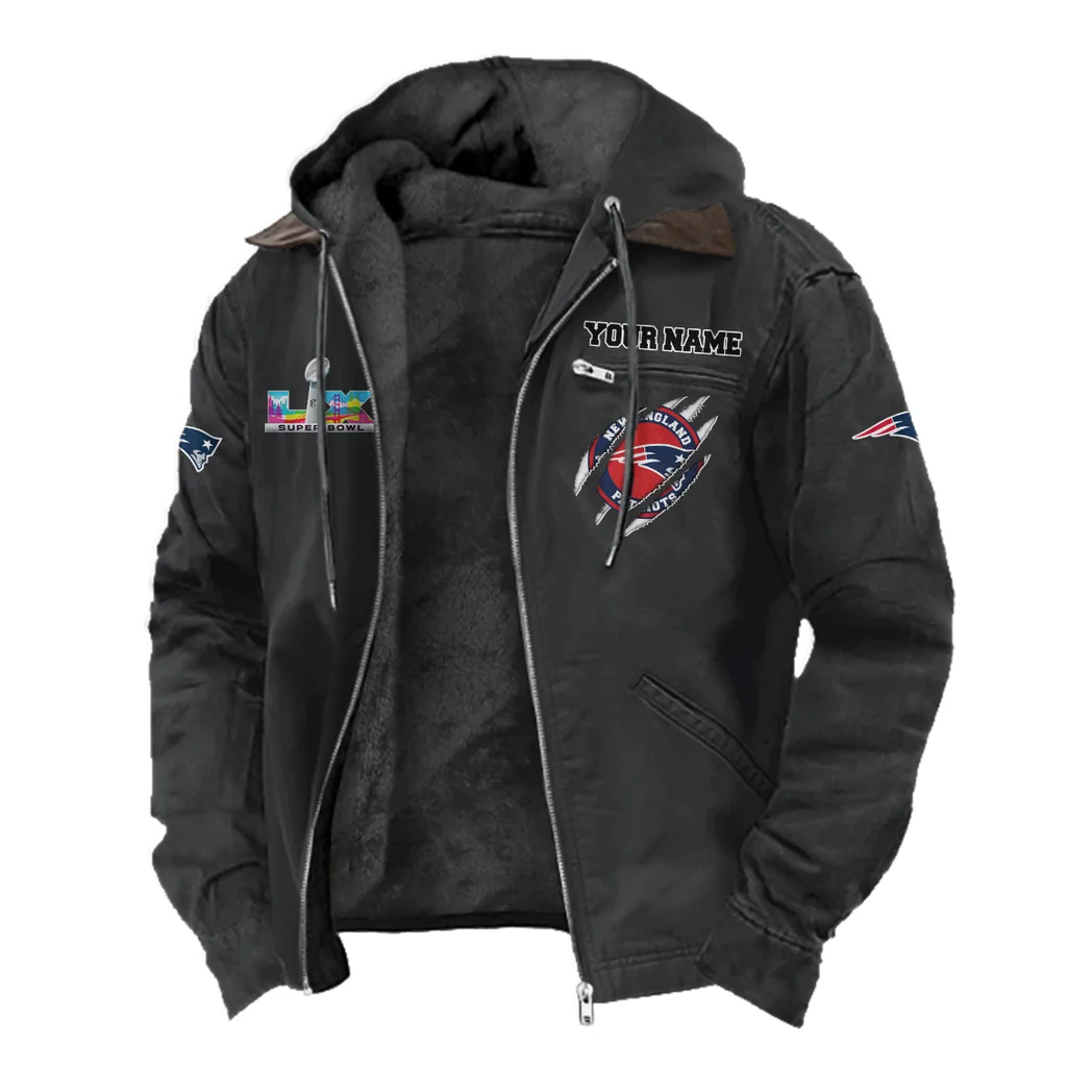 Revolution Fans Flannel Hoodie, Essential Fan Flannel Hoodie HVN1464NP - Black - Image 2