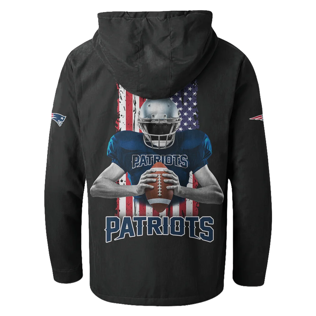 Revolution Fans Flannel Hoodie, Essential Fan Flannel Hoodie HVN1464NP - Black - Image 3