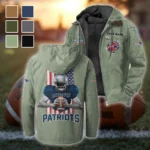 Revolution Fans Flannel Hoodie, Essential Fan Flannel Hoodie HVN1464NP - Light Green
