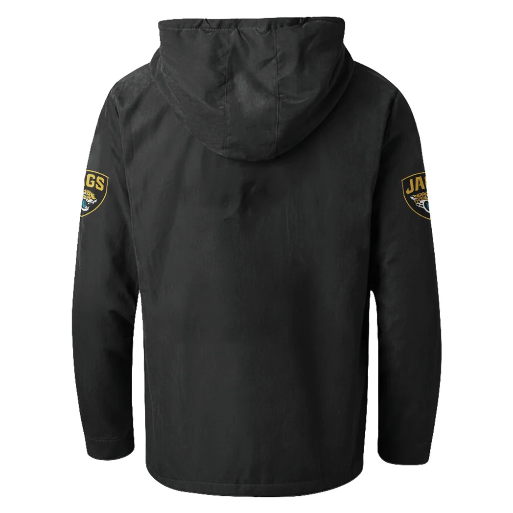 Fan Feline Squad Flannel Hoodie, All-Season Fan Hoodie HVN1465JJ - Black - Image 3