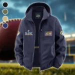 Match Day Herd Fleece Windbreaker Jacket, Expedition Wind Fleece HVN1465LA - Navy