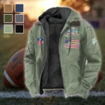 Lightning Fans Flannel Hoodie, Game Ready Flannel Hoodie HVN1465LC - Light Green